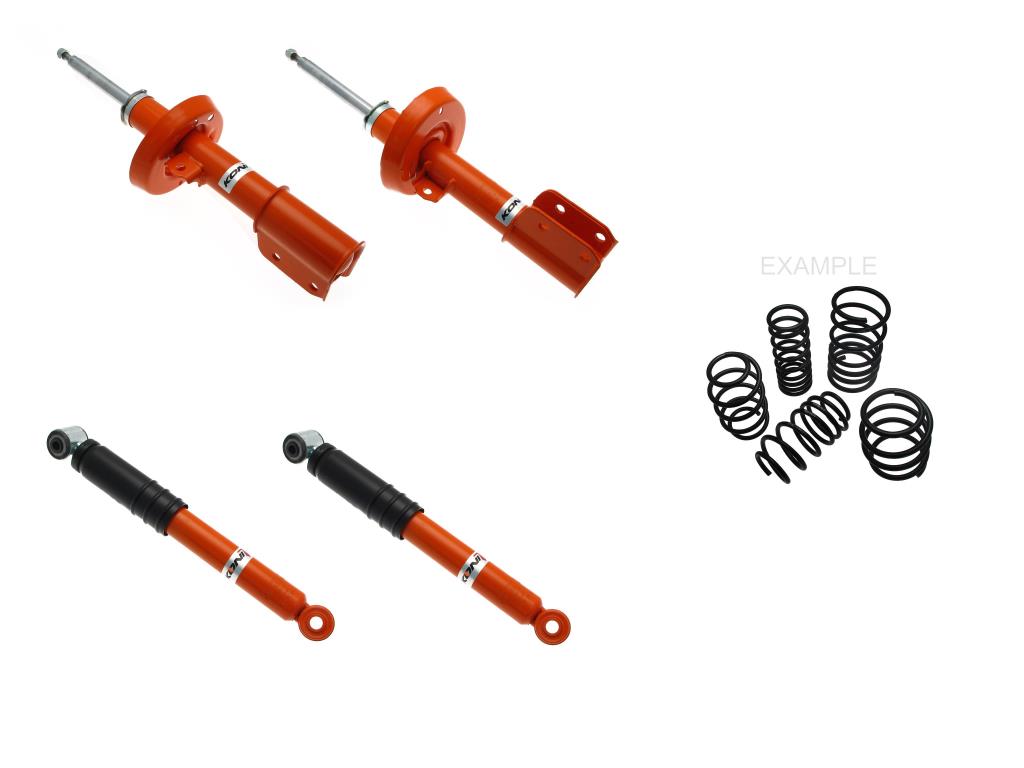 Jeu de 4 amortisseurs + ressorts (Kit suspension) KONI ref. 1120-5302